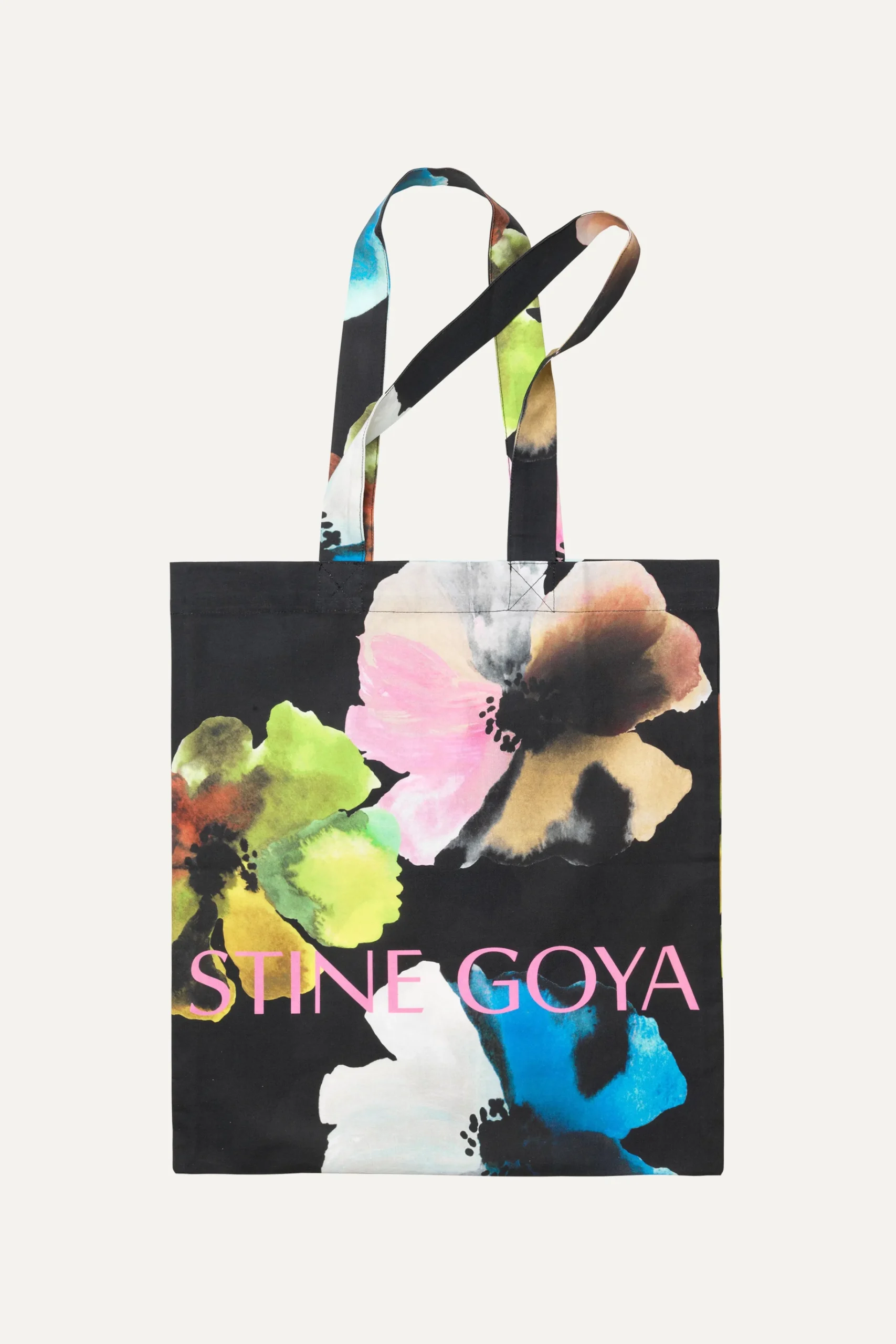 Cotton Tote - Watercolor Bloom-STINE GOYA Store
