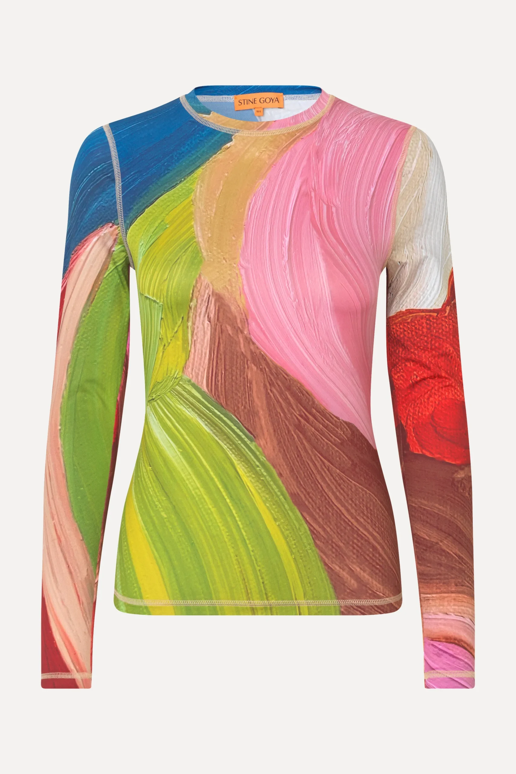 Elastic Long Sleeve Top --STINE GOYA Discount