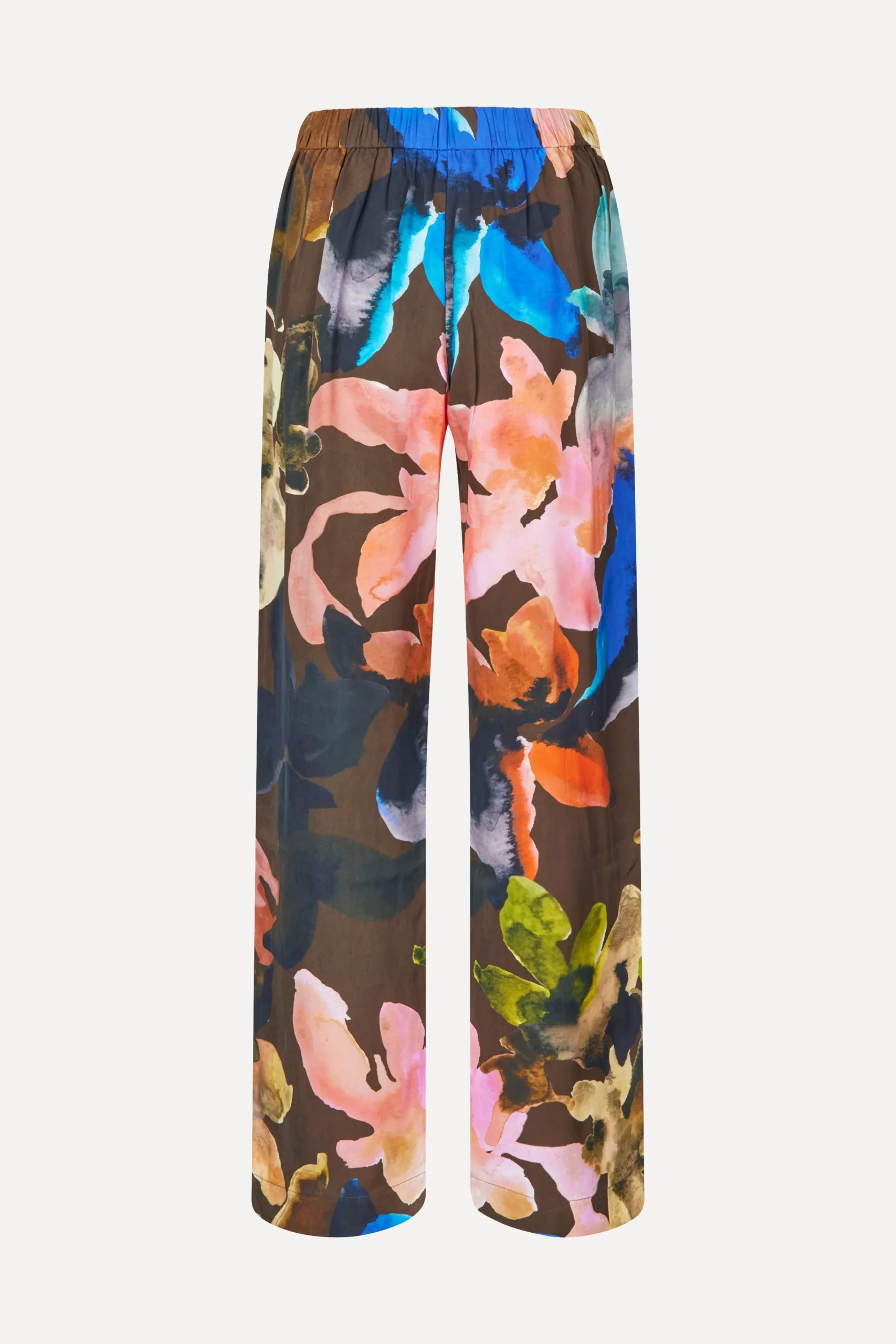 Elasticated Long Pants - Aquarelle Garden-STINE GOYA Hot