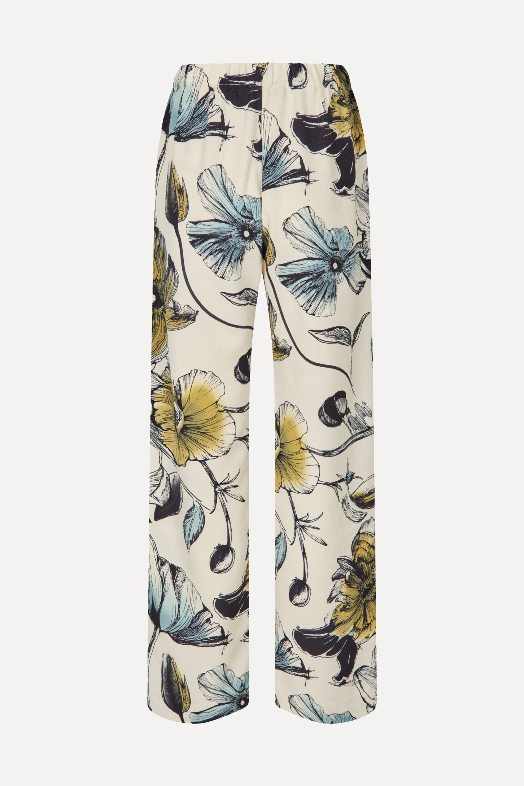 Elasticated Long Pants - Fine Line Poppies-STINE GOYA Cheap