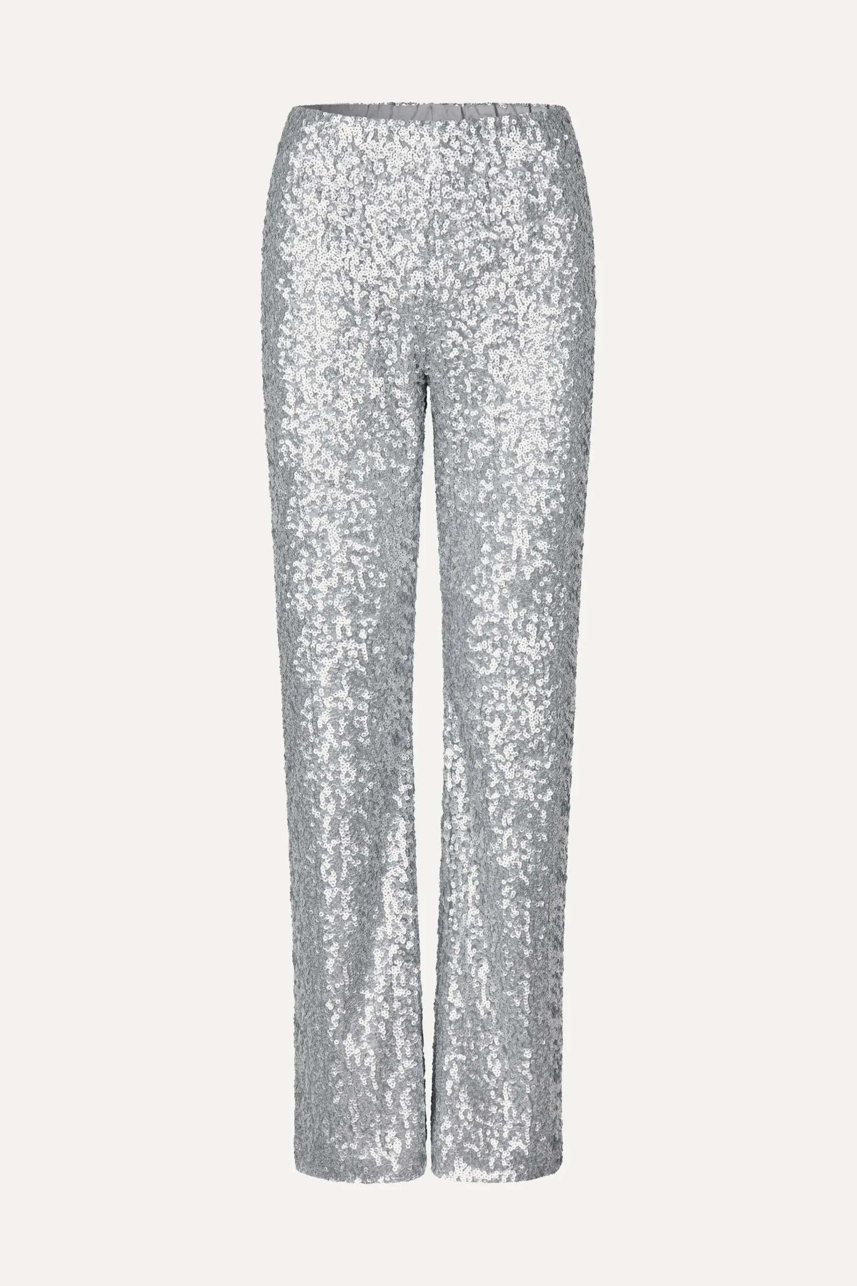 Elasticated Straight Long Pants - Steel Grey-STINE GOYA Hot