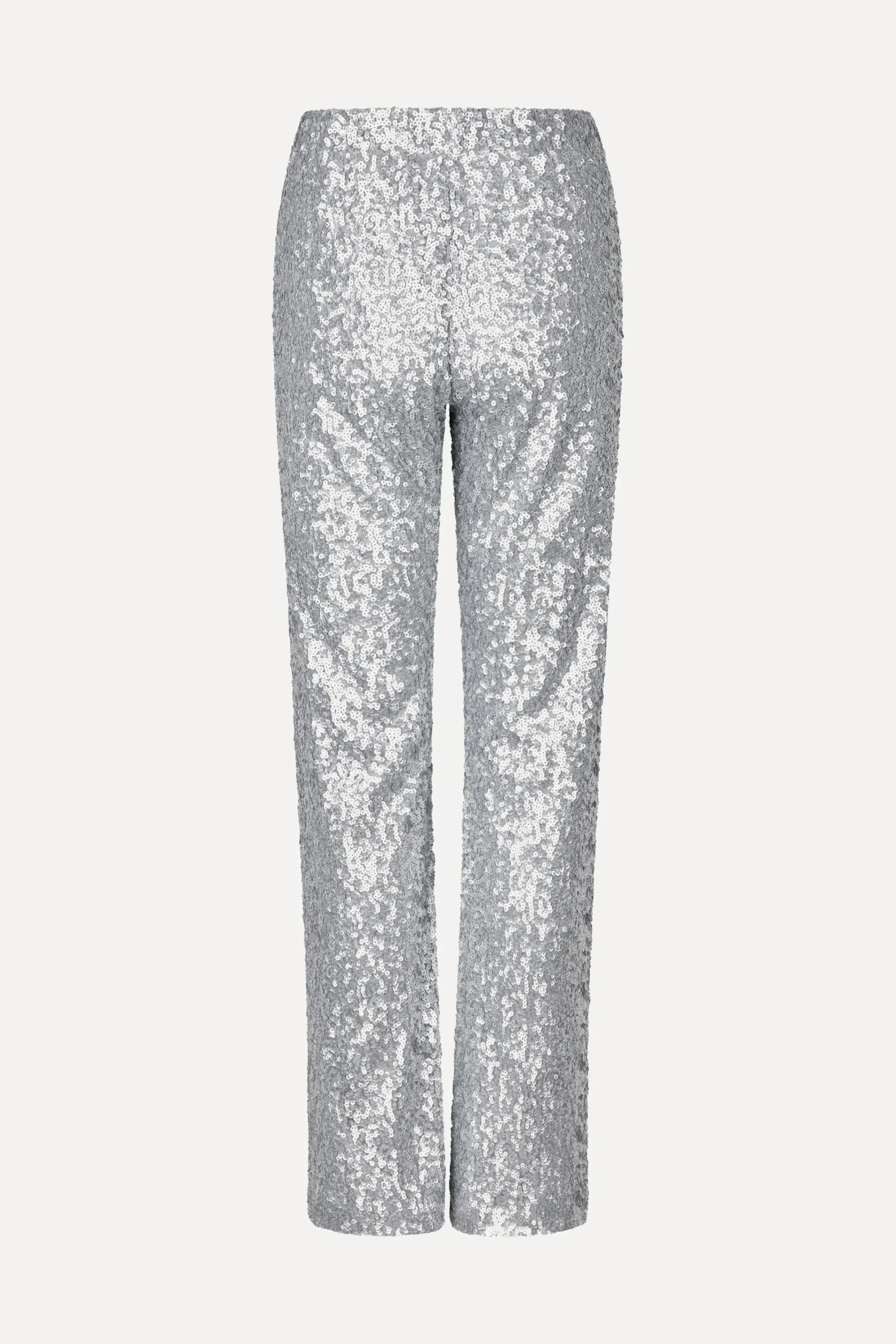 Elasticated Straight Long Pants - Steel Grey-STINE GOYA Hot