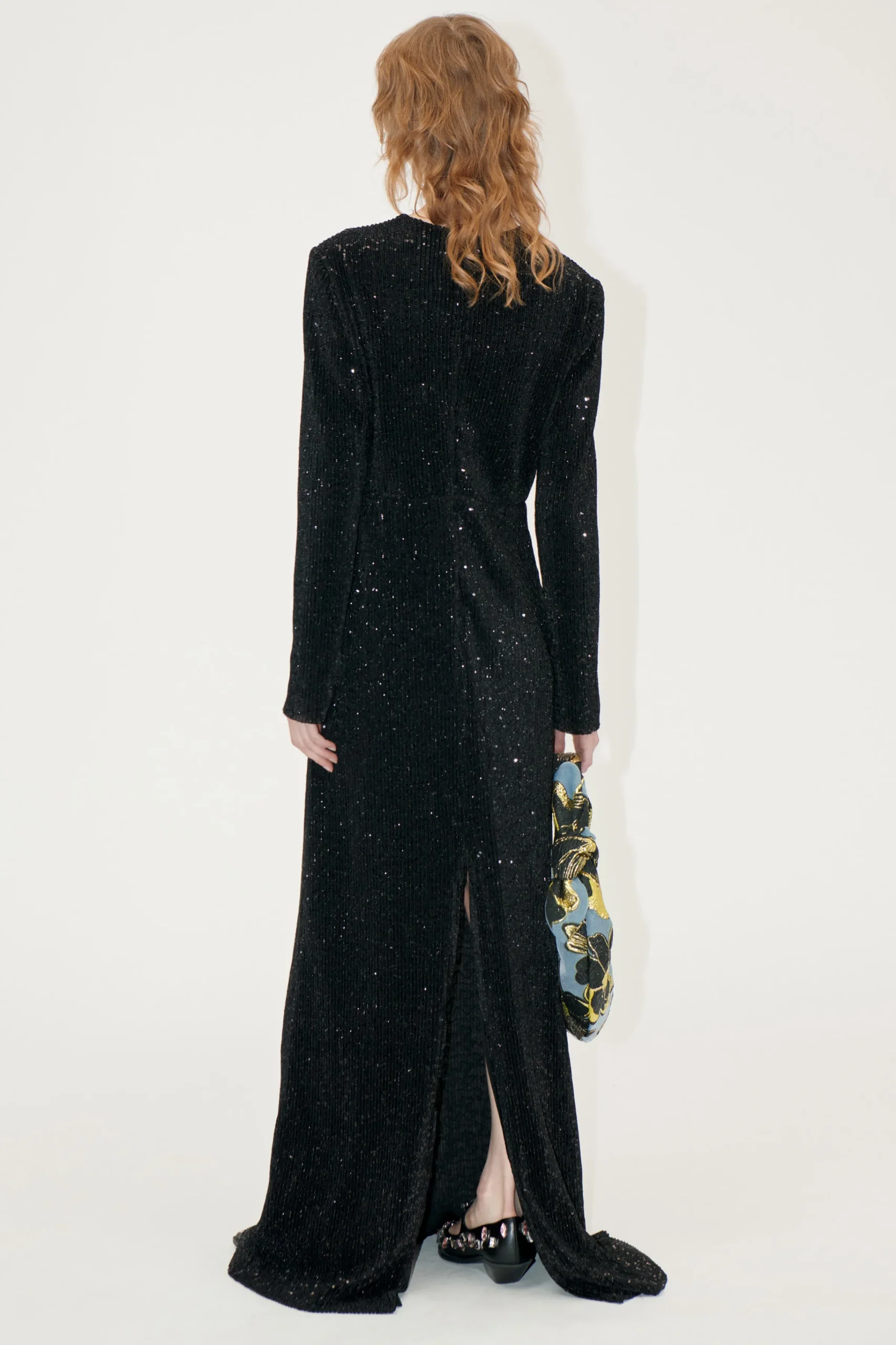 Long Sleeve Maxi Dress --STINE GOYA Sale