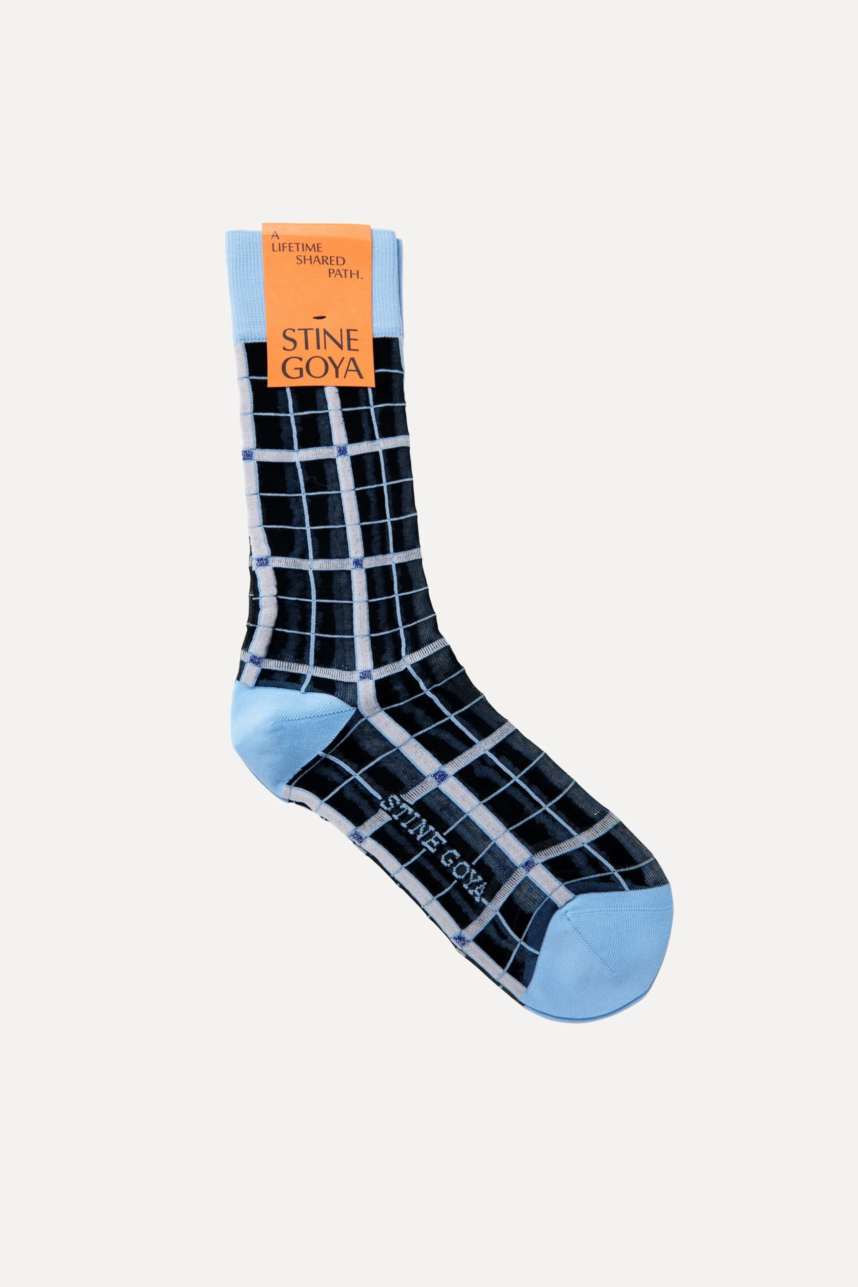 Long Socks - Window Check-STINE GOYA Discount