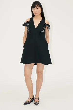 Ruffle Sleeve Mini Dress --STINE GOYA Clearance