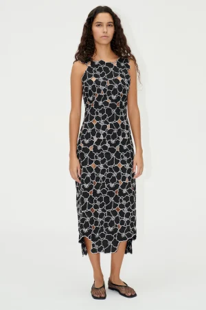 SGElias Dress - Jet Black-STINE GOYA Clearance
