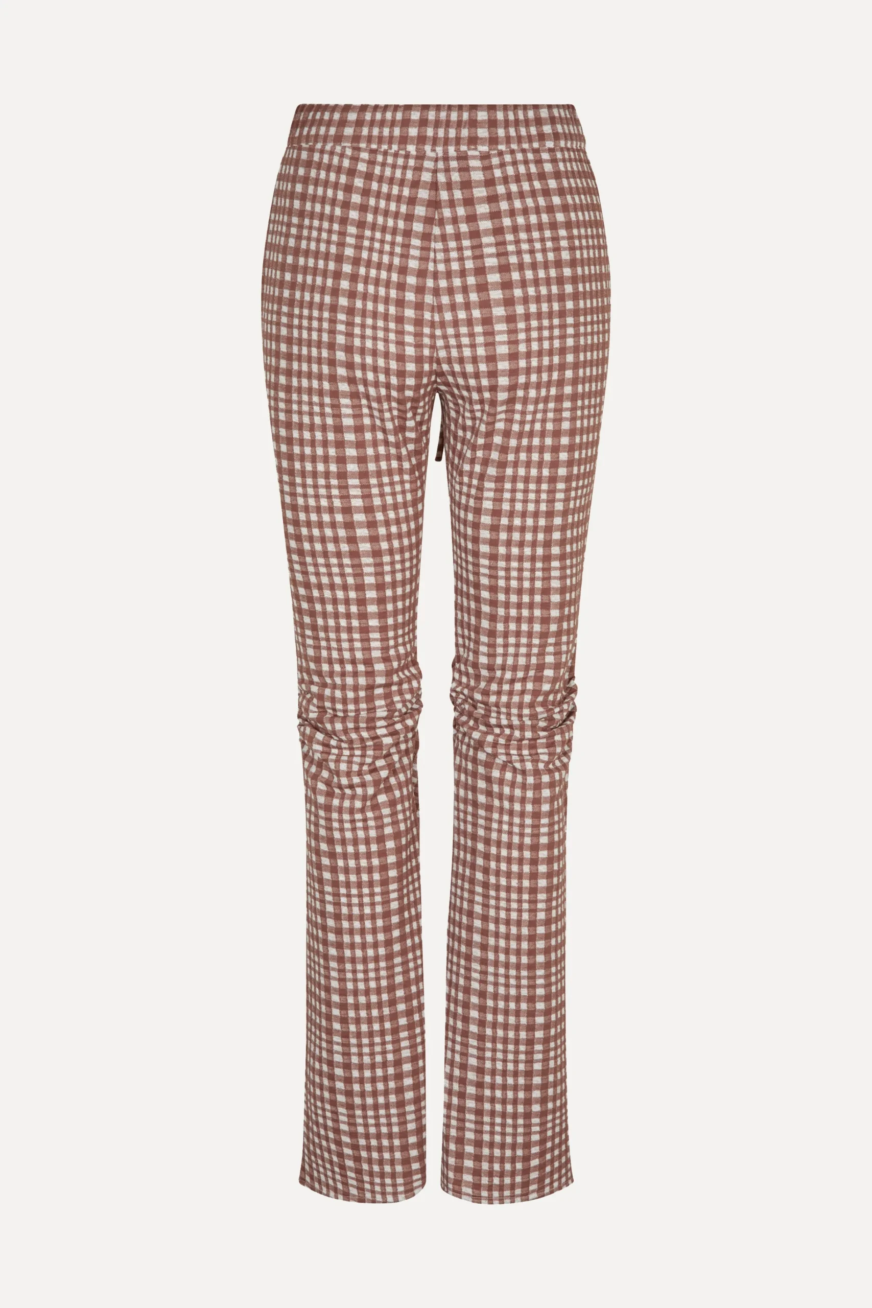 SGLenny Pants - Brown Check-STINE GOYA Hot