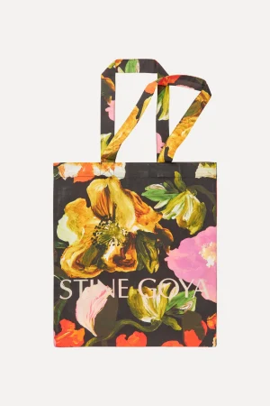 SGRita Tote Bag - Summer Night Poppies-STINE GOYA Fashion
