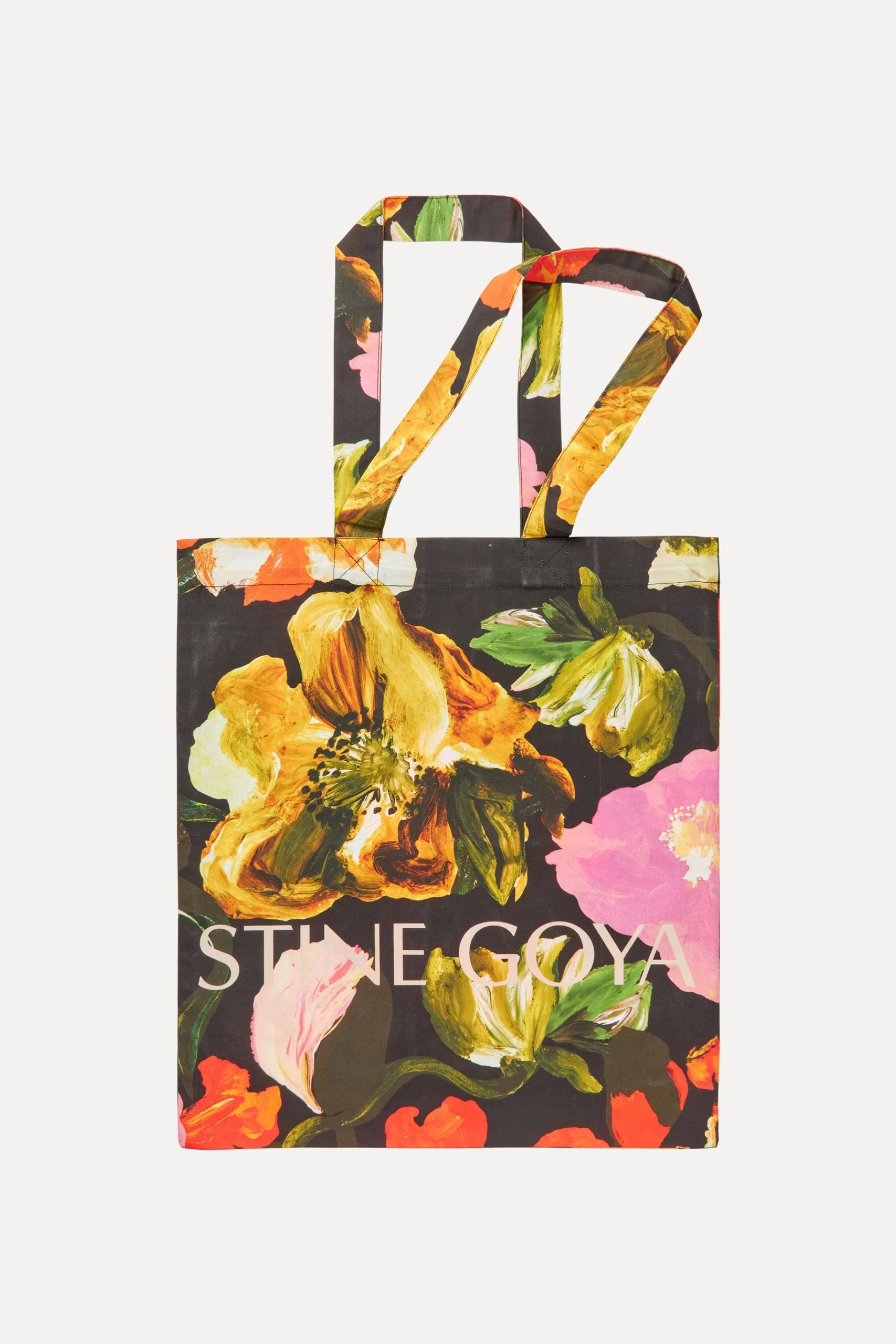 SGRita Tote Bag - Summer Night Poppies-STINE GOYA Fashion