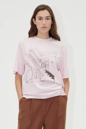 Short Sleeve T-shirt - Staircase-STINE GOYA Cheap