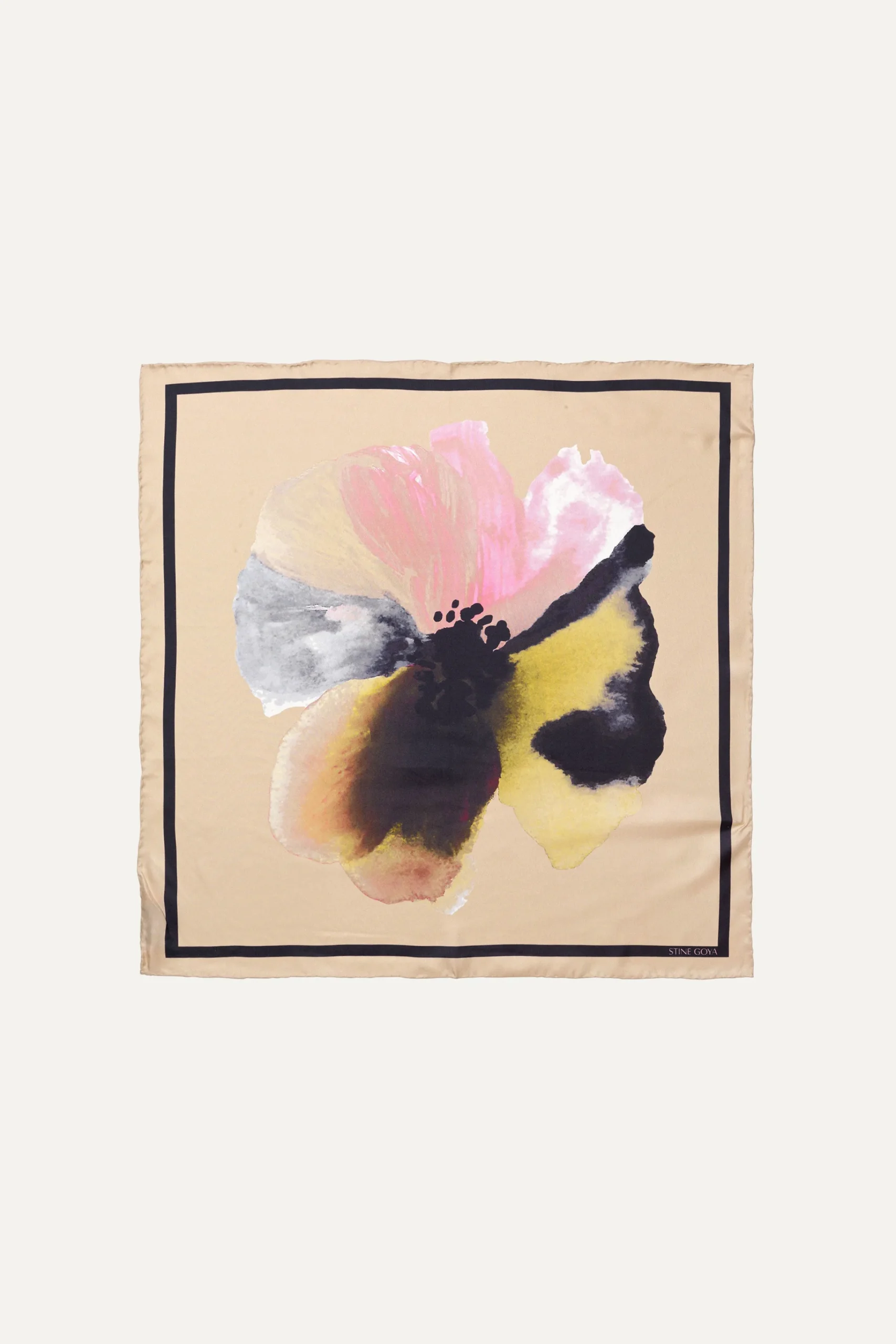 Small Scarf - Pastel Petals-STINE GOYA Clearance