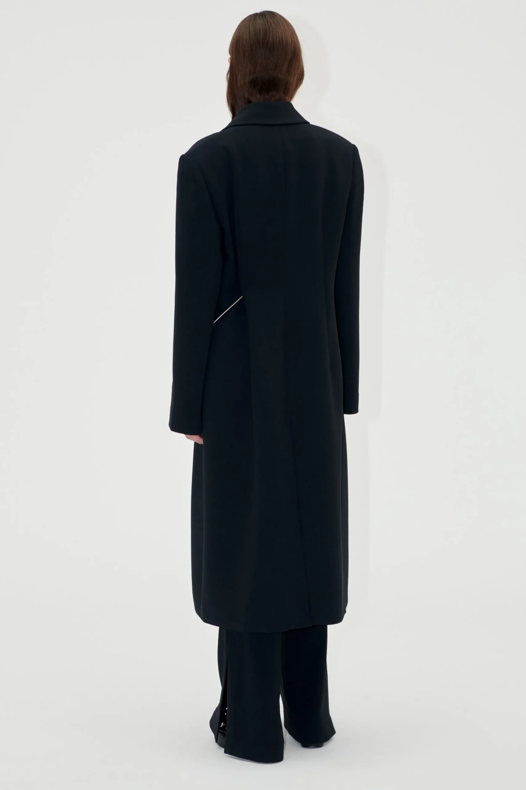 Straight Long Sleeve Coat --STINE GOYA Shop