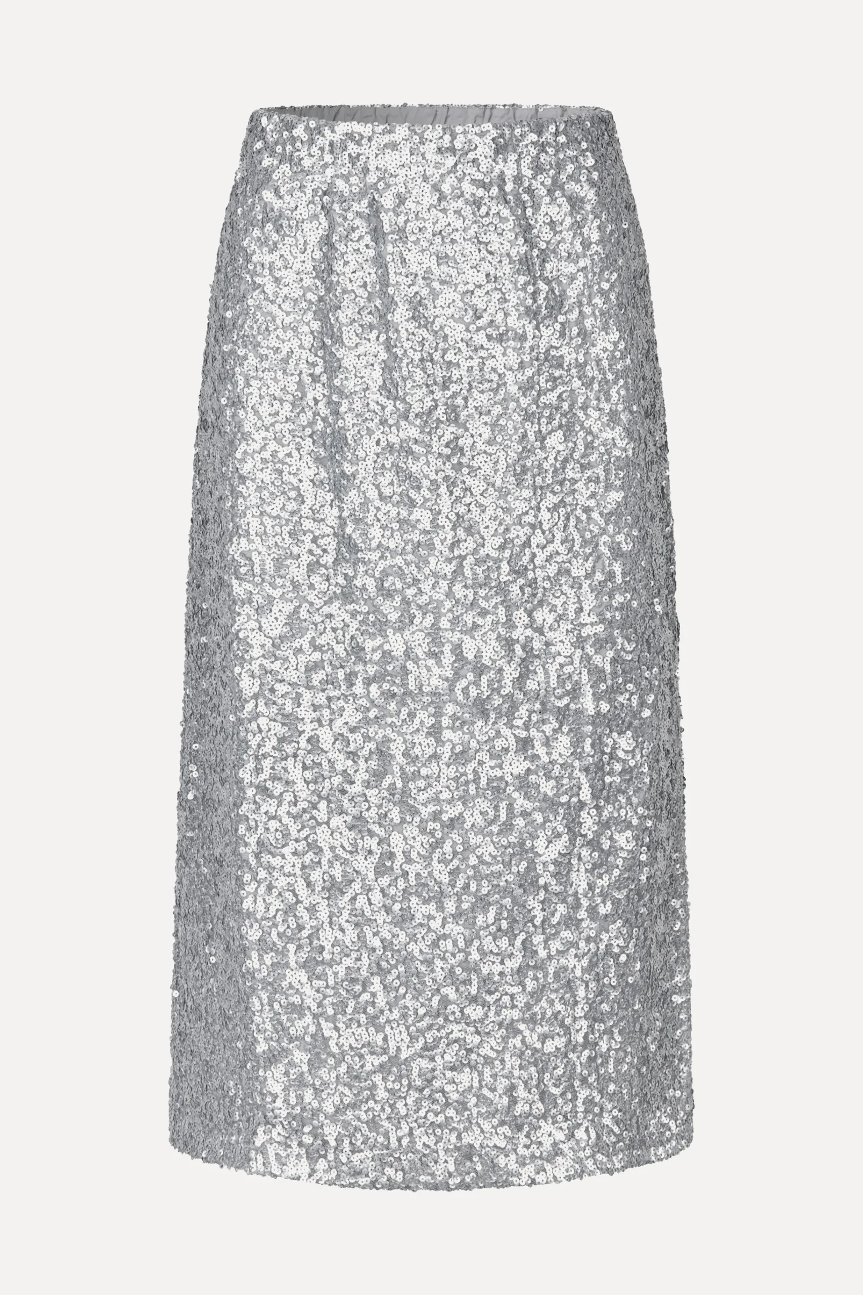 Straight Midi Skirt - Steel Grey-STINE GOYA Outlet