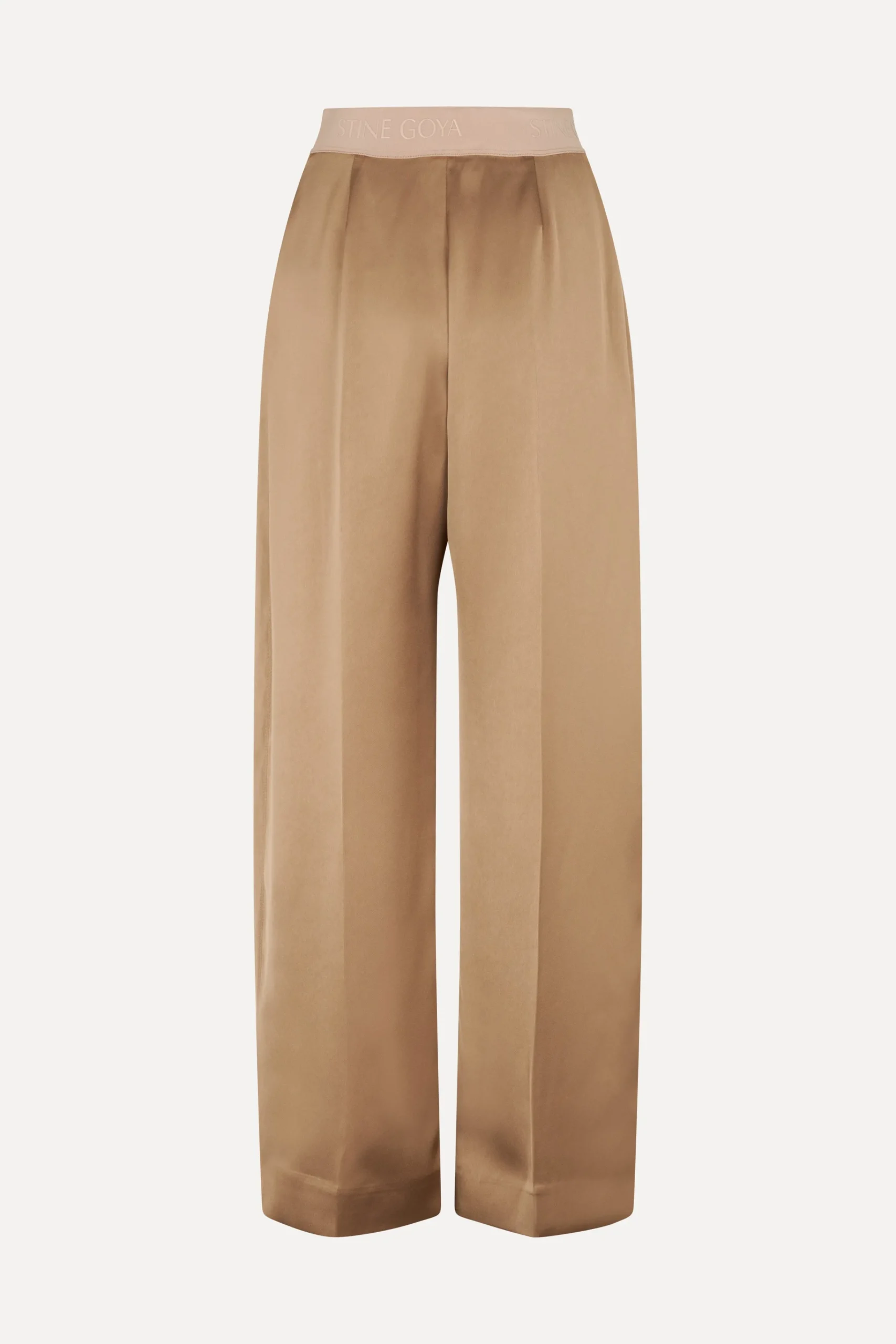Wide Leg Long Pants - Tiger's Eye-STINE GOYA Sale